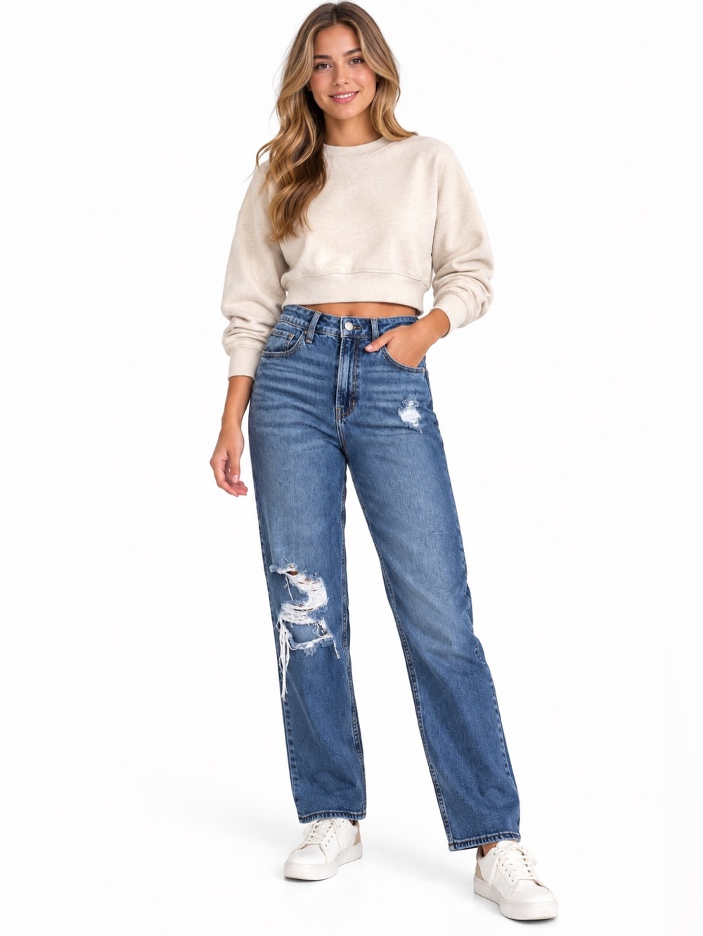 Hollister jeans ultra high rise size 28